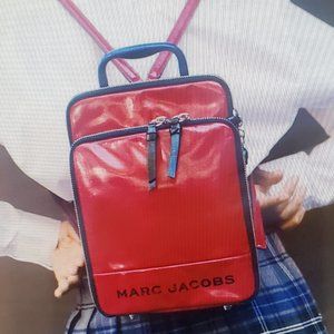 MARC JACOBS THE RETRO BACKPACK CRANBERRY COLOR NEW WITH TAGS SOLD OUT IN STORES